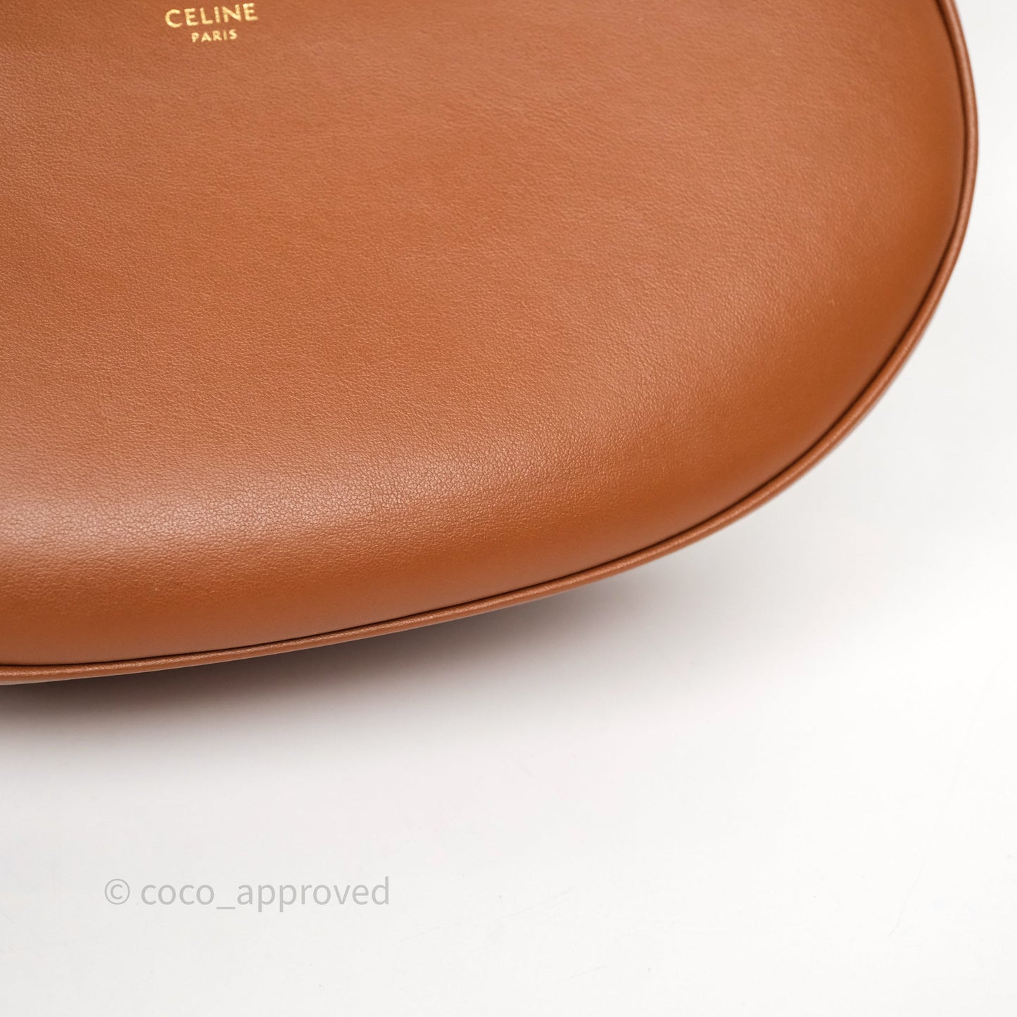Celine Medium Ava Chain Bag Tan Calfskin