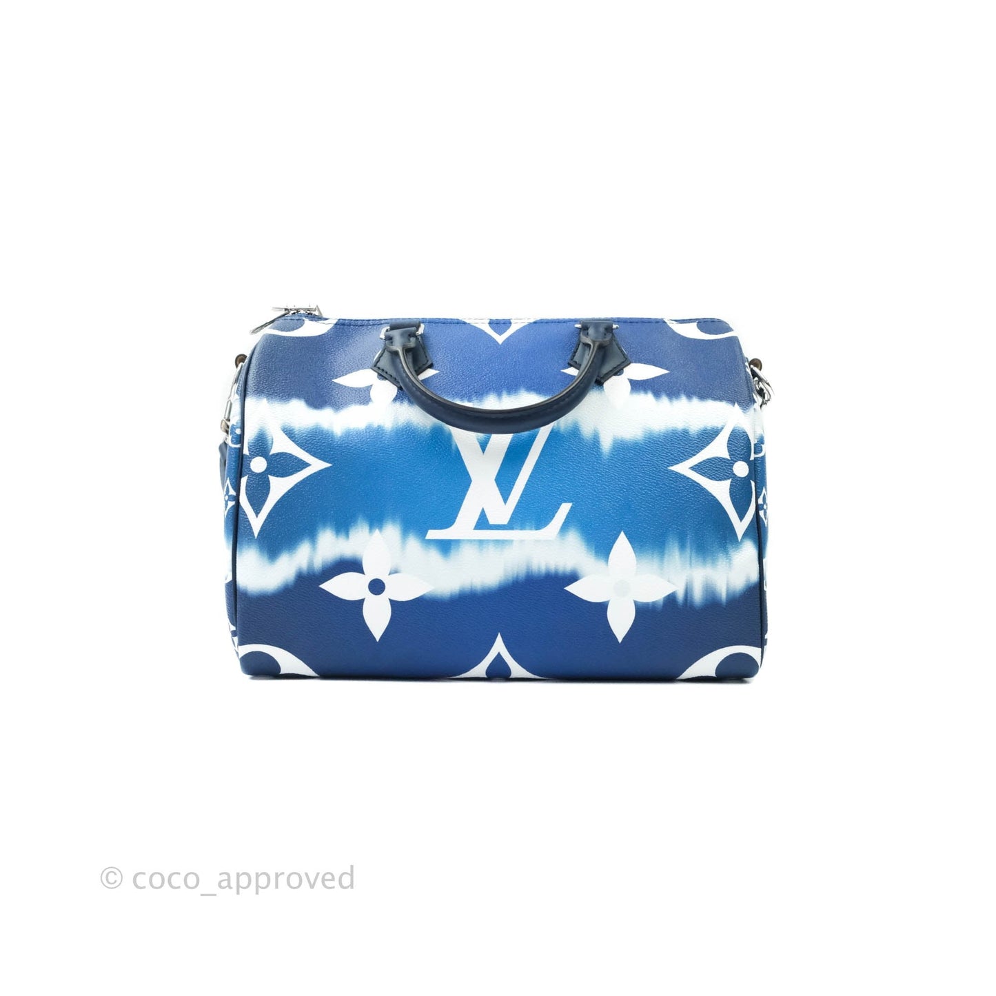 Louis Vuitton Blue Monogram Canvas Escale Speedy Bandouliere 30 Bag