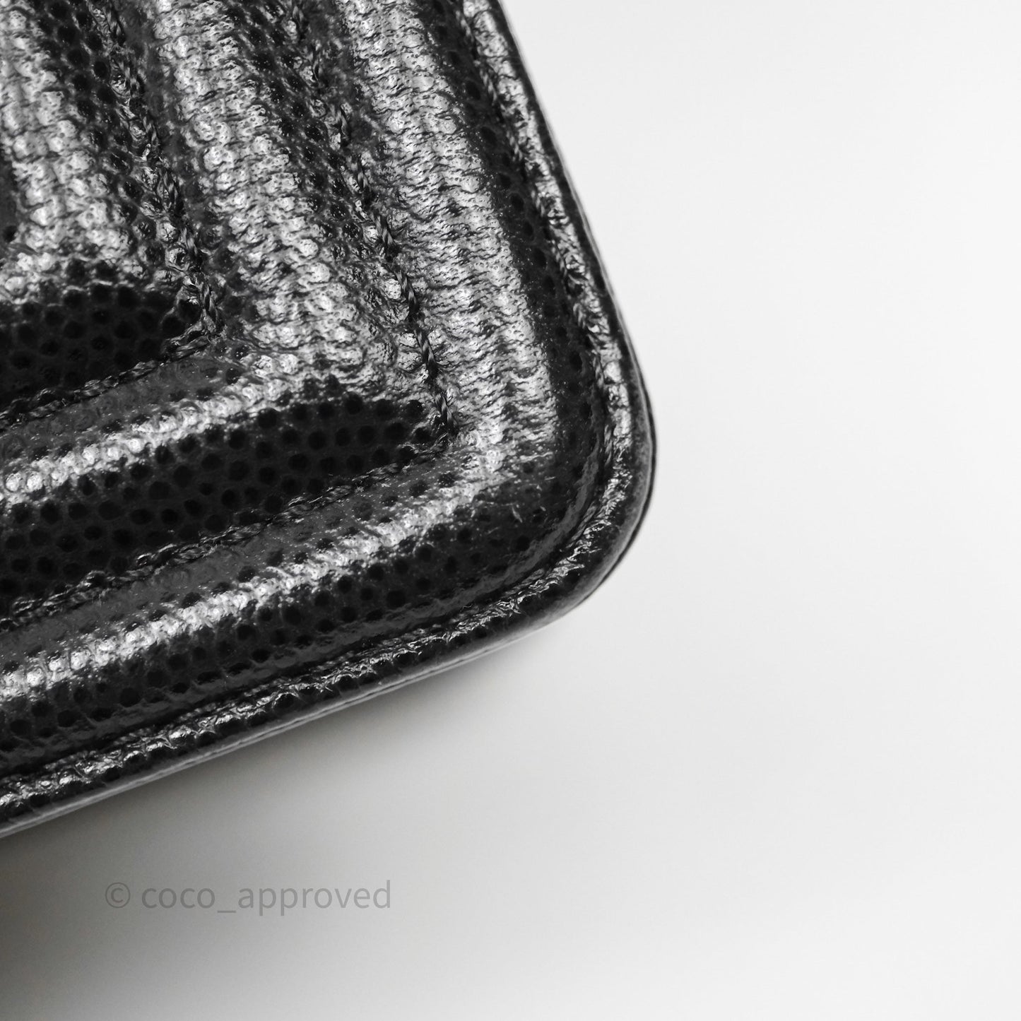 Chanel Medium Boy Quilted Black Caviar Ruthenium Hardware