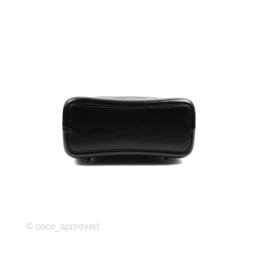 Chanel Small Gabrielle Backpack Black Aged Calfskin