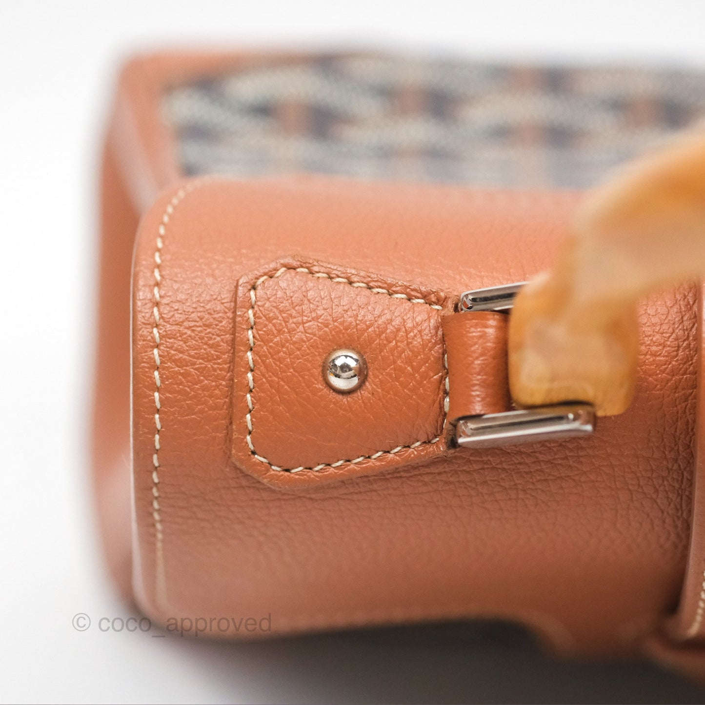 Goyard Saïgon Mini Bag Tan Goyardine Canvas/Chevroches Calfskin