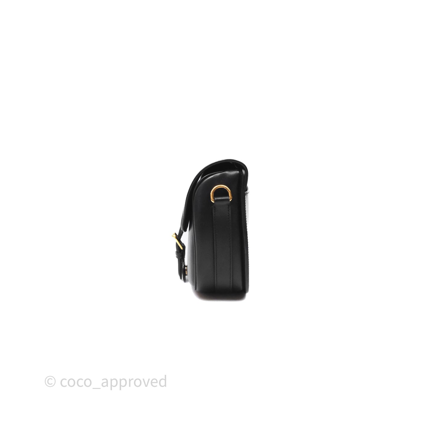 Christian Dior Medium Bobby Flap Black Box Calfskin