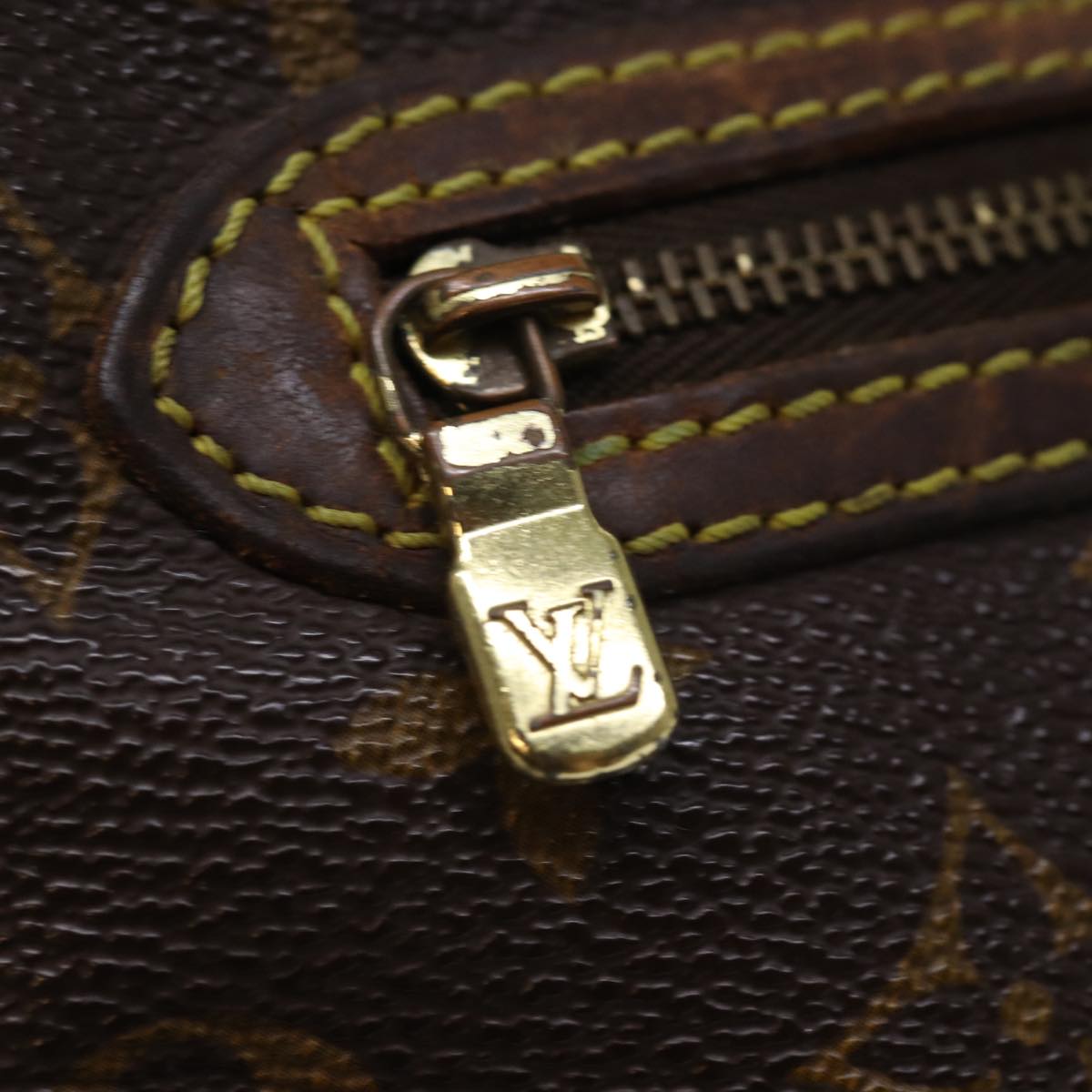 LOUIS VUITTON Monogram Marly Dragonne GM Clutch Bag M51825 LV 76036
