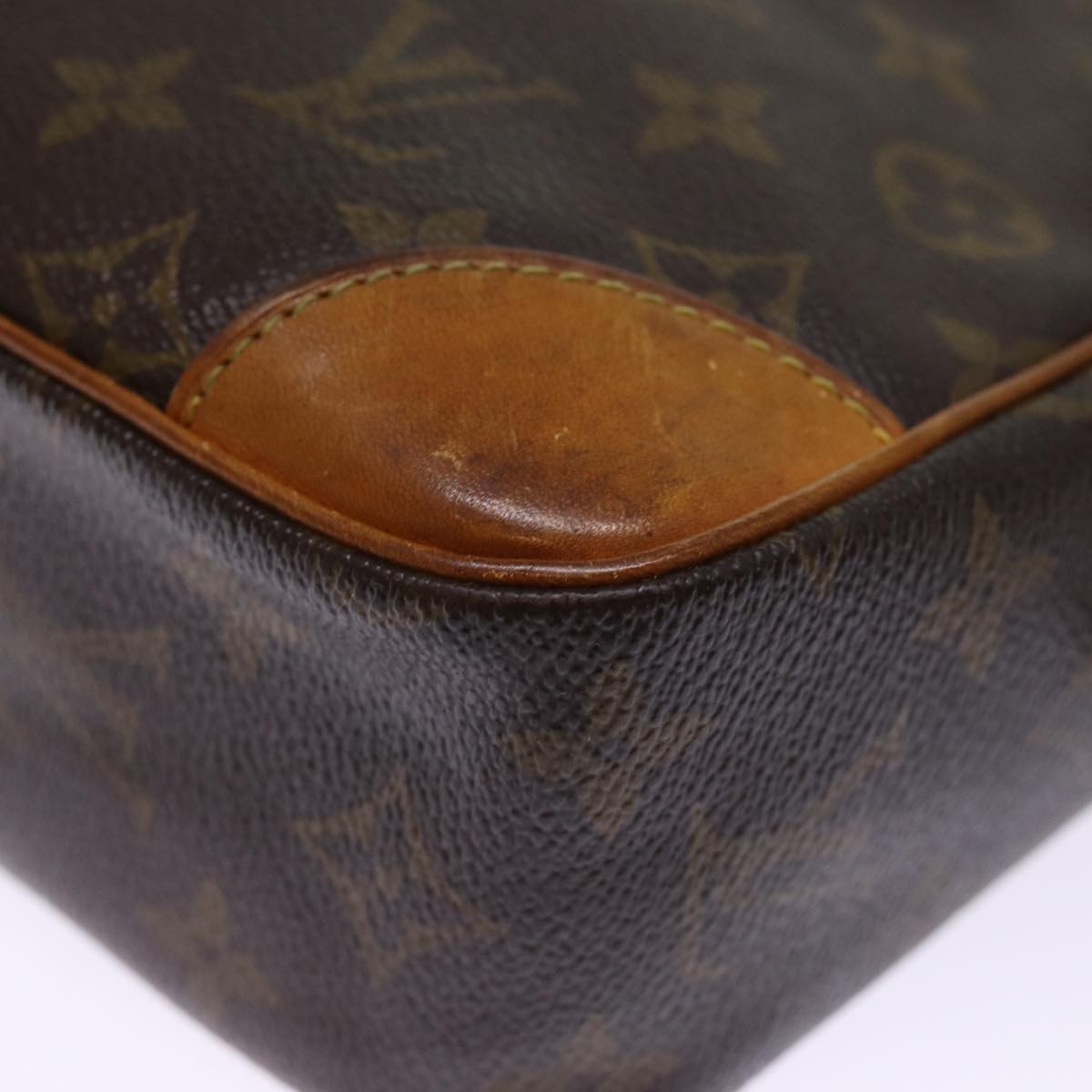 LOUIS VUITTON Monogram Compiegne 28 Clutch Bag M51845 LV 76039
