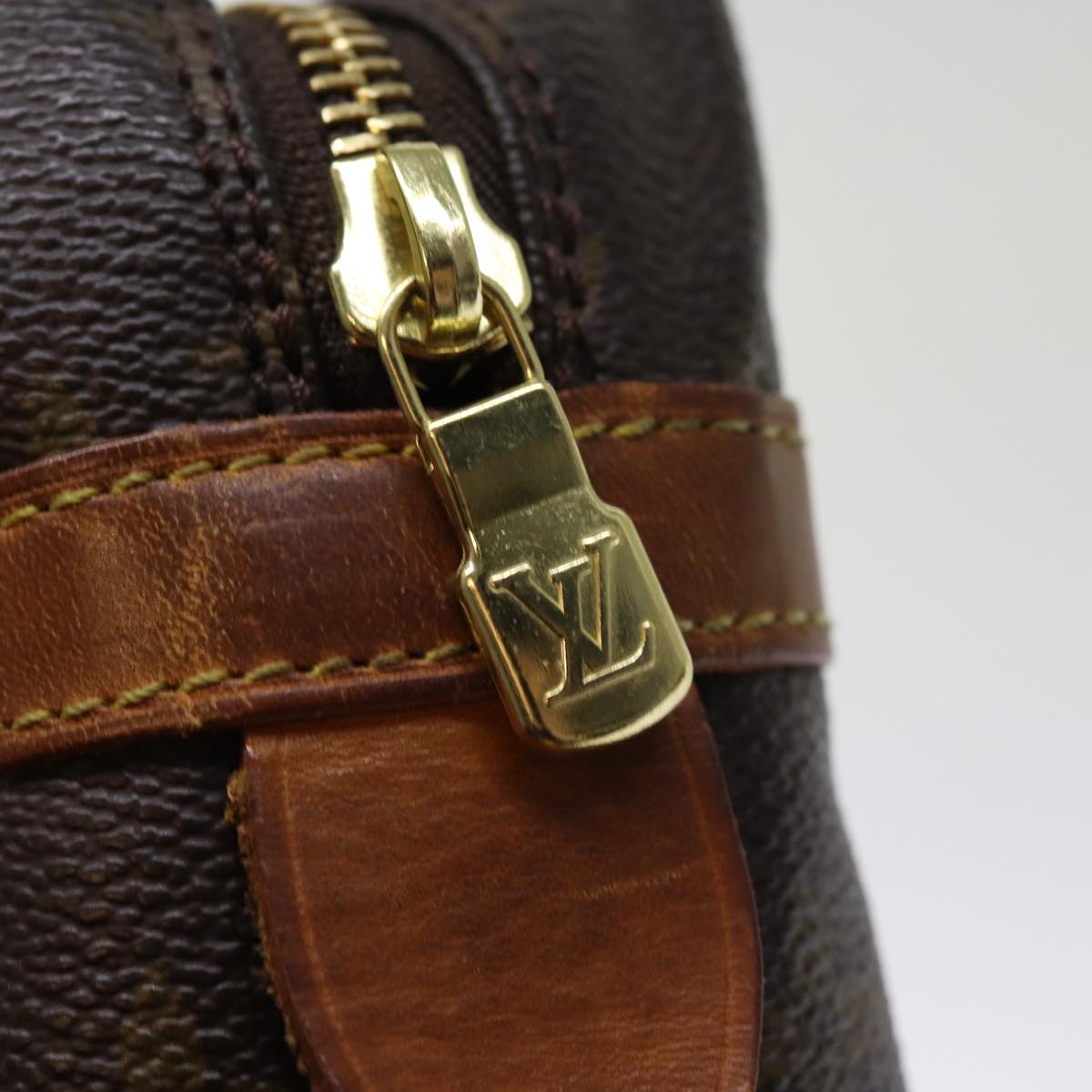 LOUIS VUITTON Monogram Compiegne 28 Clutch Bag M51845 LV 76039