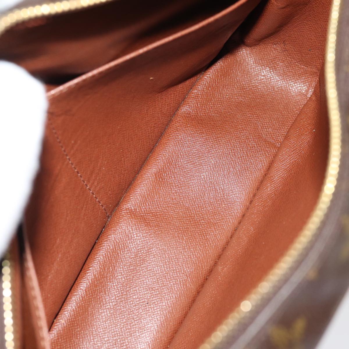 LOUIS VUITTON Monogram Compiegne 28 Clutch Bag M51845 LV 76039