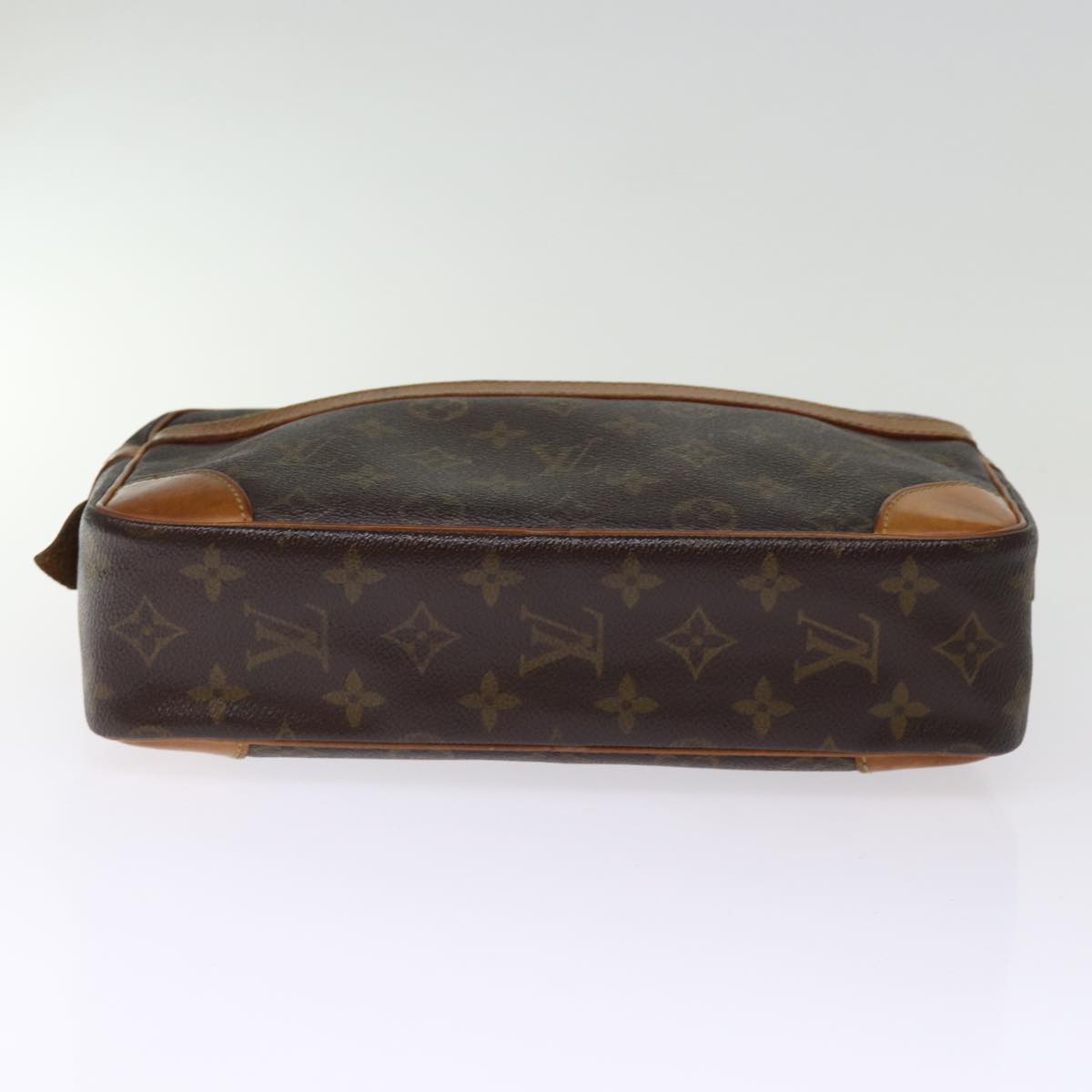 LOUIS VUITTON Monogram Compiegne 28 Clutch Bag M51845 LV 76039