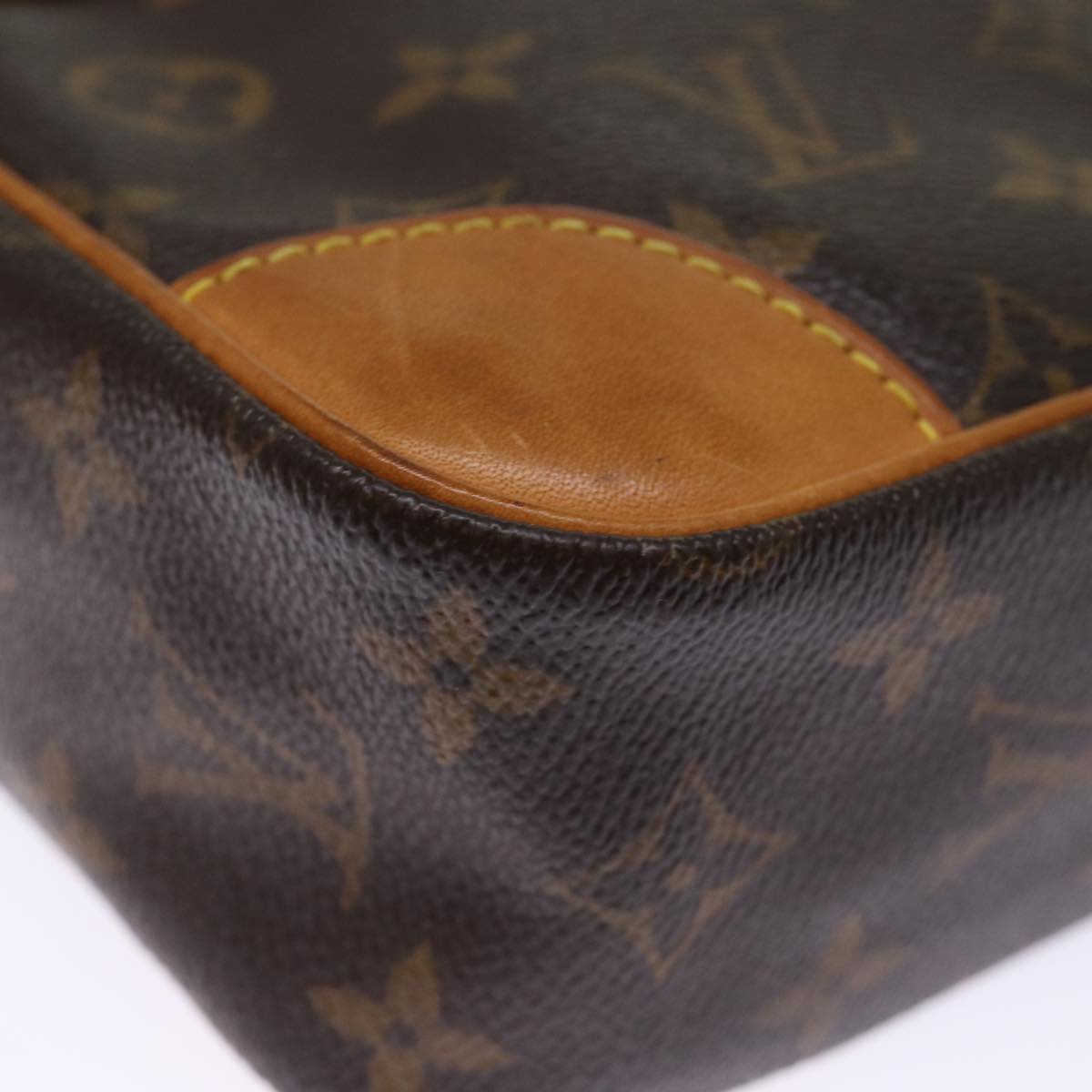 LOUIS VUITTON Monogram Compiegne 28 Clutch Bag M51845 LV 76040