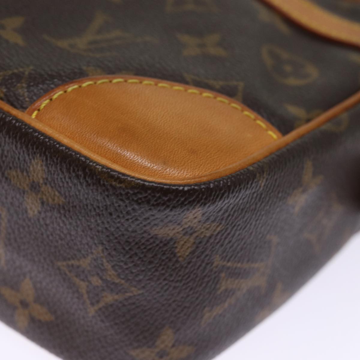 LOUIS VUITTON Monogram Compiegne 28 Clutch Bag M51845 LV 76040