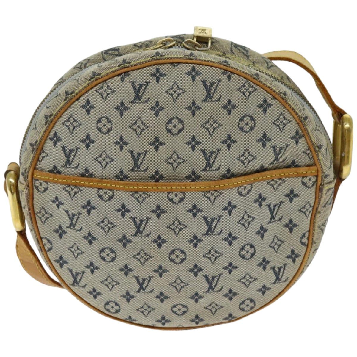 LOUIS VUITTON Monogram Mini Jeanne GM Shoulder Bag Blue M92000 LV 76043