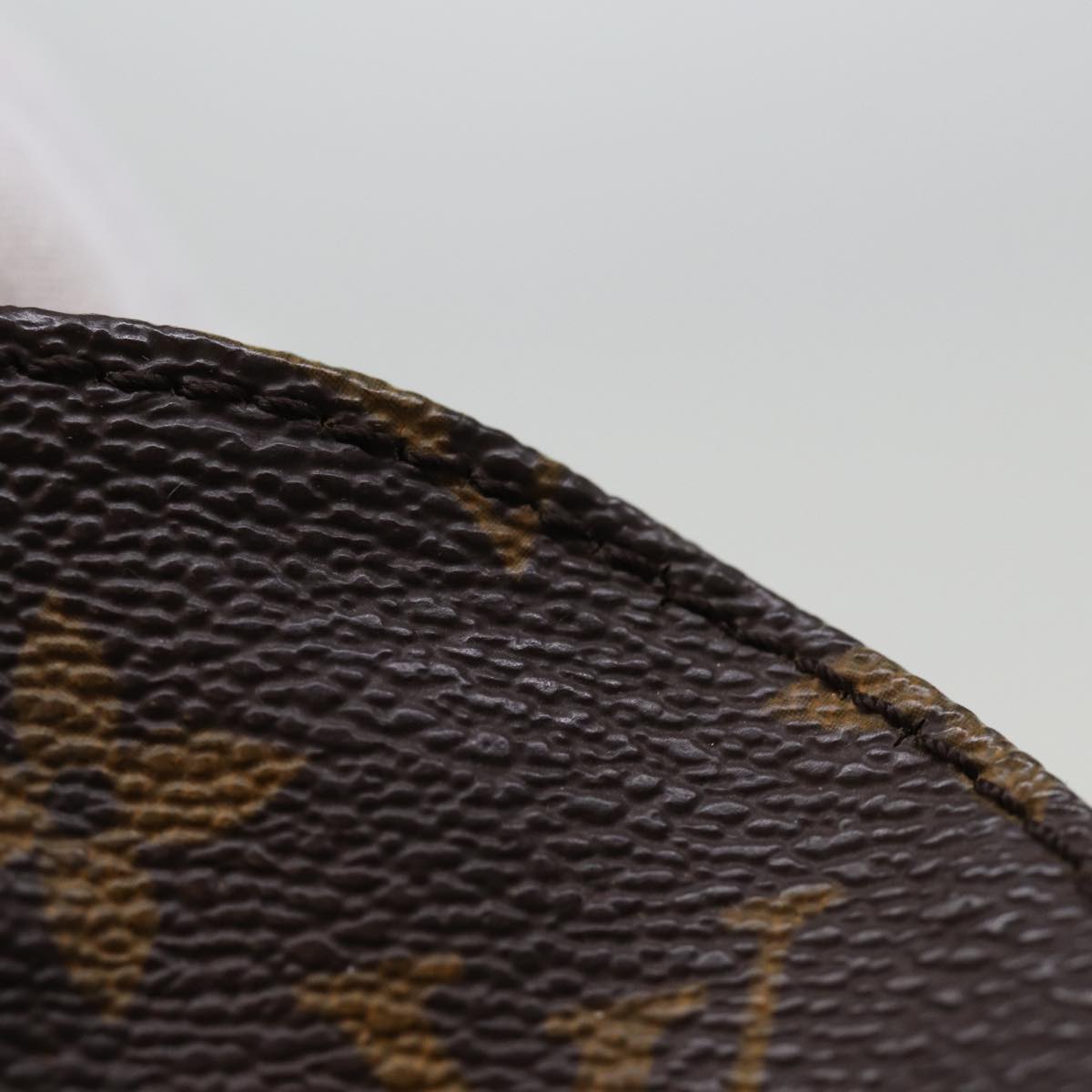 LOUIS VUITTON Monogram Cartouchiere MM Shoulder Bag M51253 LV 76044