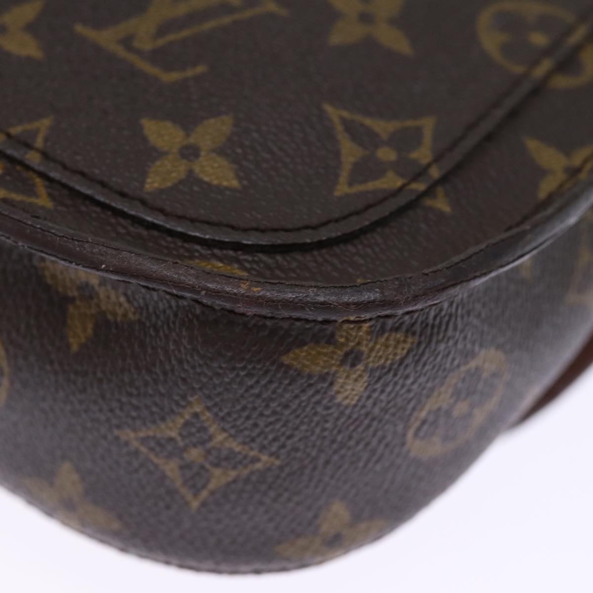 LOUIS VUITTON Monogram Saint Cloud MM Shoulder Bag M51243 LV 76046