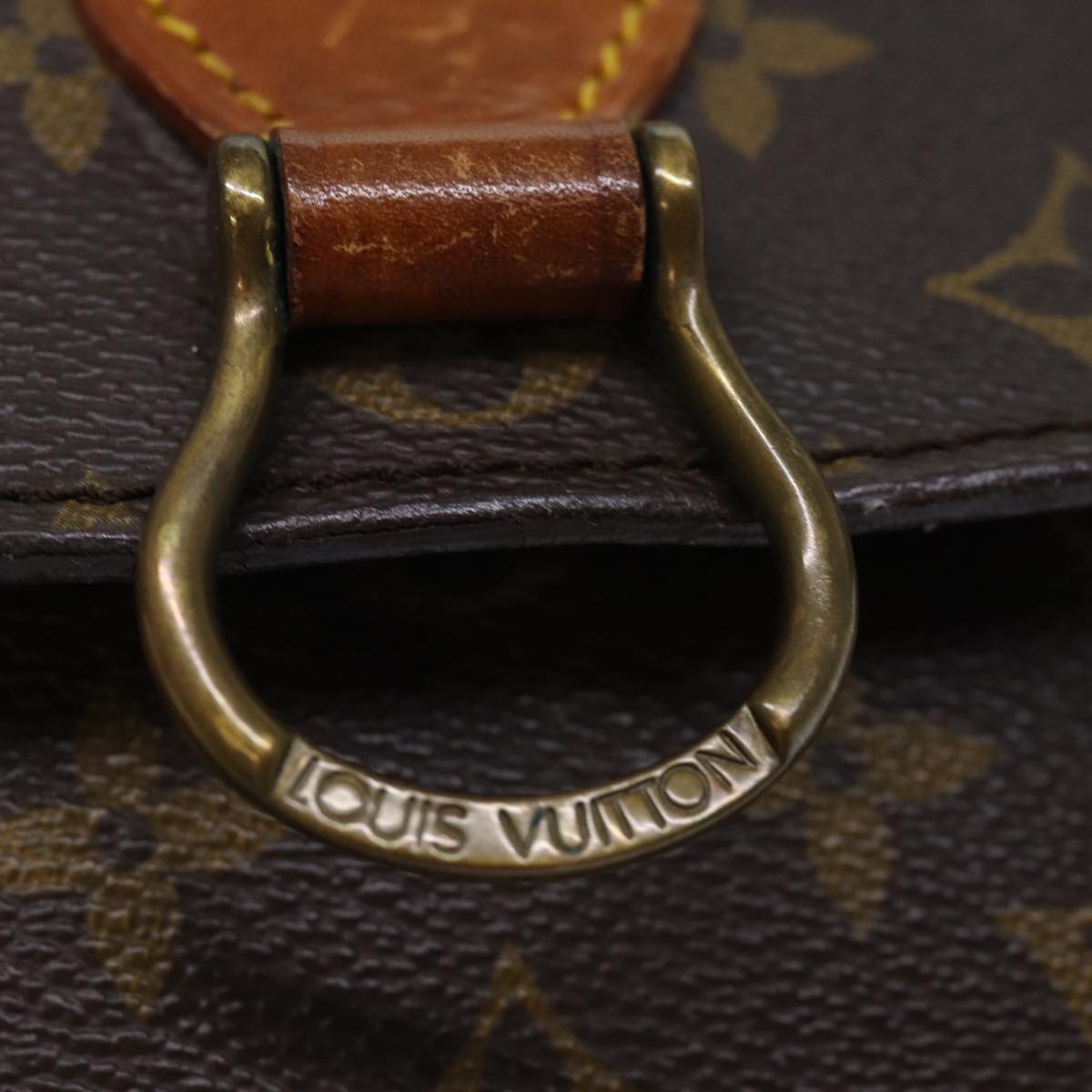 LOUIS VUITTON Monogram Saint Cloud MM Shoulder Bag M51243 LV 76046