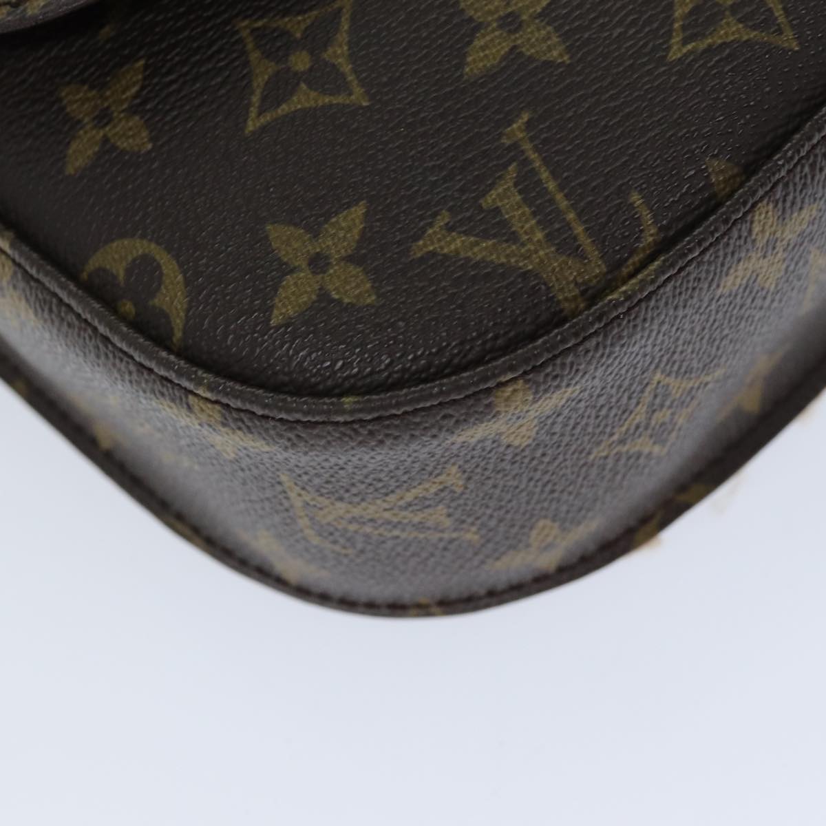LOUIS VUITTON Monogram Saint Cloud GM Shoulder Bag M51242 LV 76048