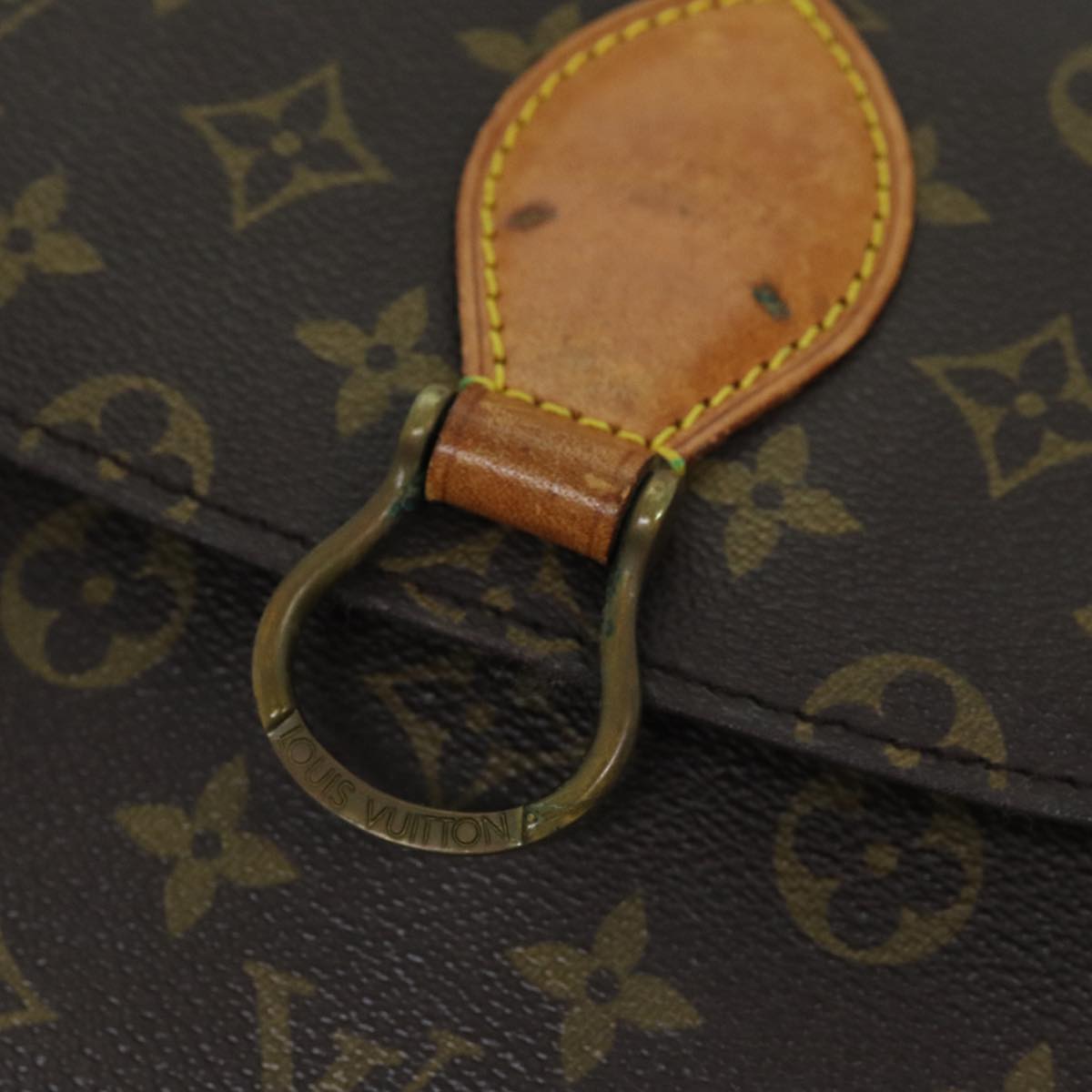LOUIS VUITTON Monogram Saint Cloud GM Shoulder Bag M51242 LV 76048