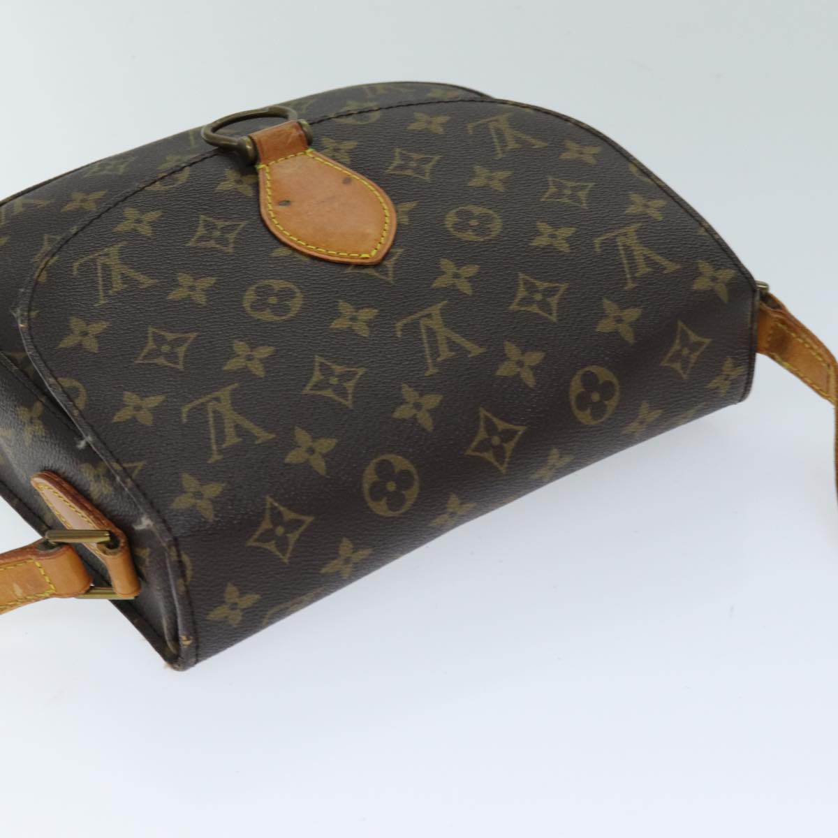 LOUIS VUITTON Monogram Saint Cloud GM Shoulder Bag M51242 LV 76048