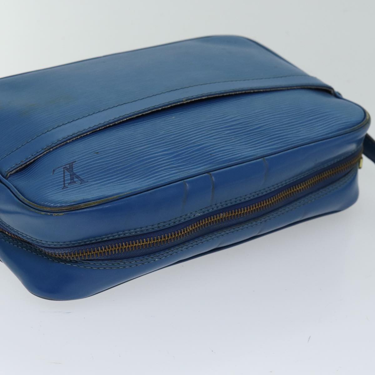LOUIS VUITTON Epi Trocadero 27 Shoulder Bag Blue M52315 LV 76050