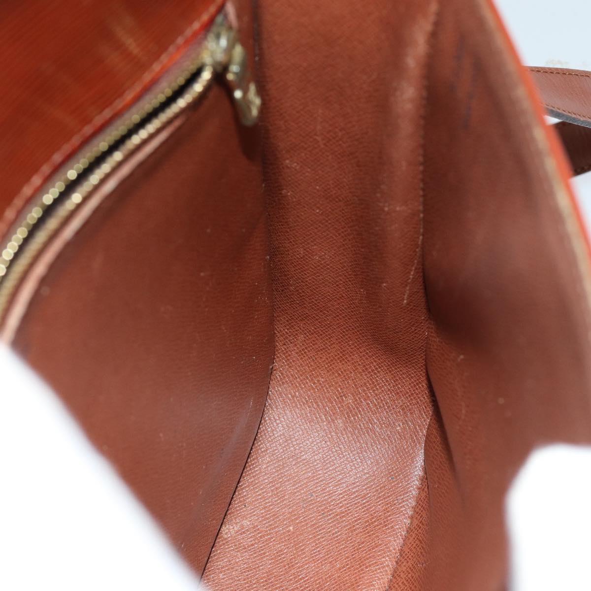 LOUIS VUITTON Epi Saint Cloud GM Shoulder Bag Brown M52193 LV 76051