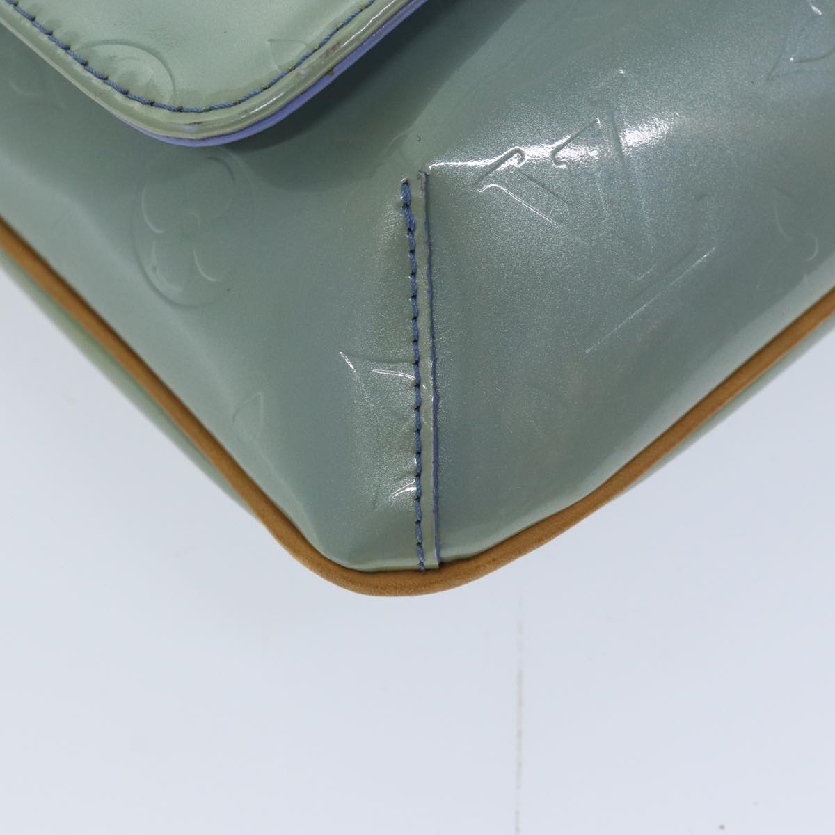 LOUIS VUITTON Monogram Vernis Thompson Street Bag Lavande M91009 LV 76053