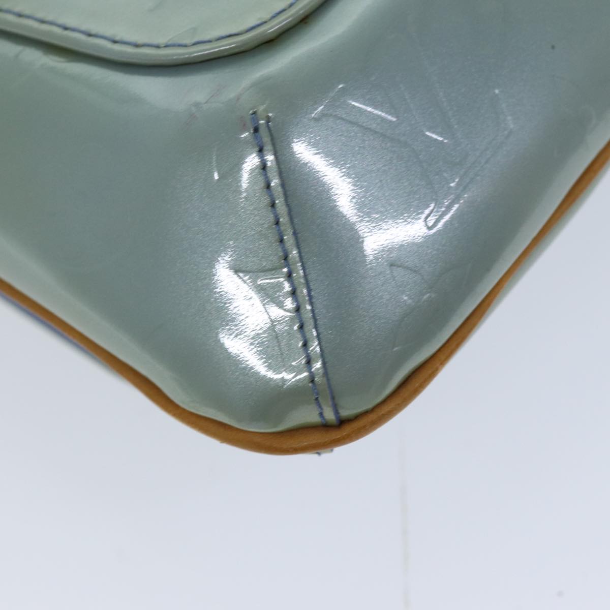 LOUIS VUITTON Monogram Vernis Thompson Street Bag Lavande M91009 LV 76053