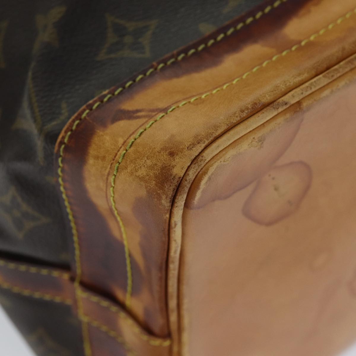 LOUIS VUITTON Monogram Noe Shoulder Bag M42224 LV 76058