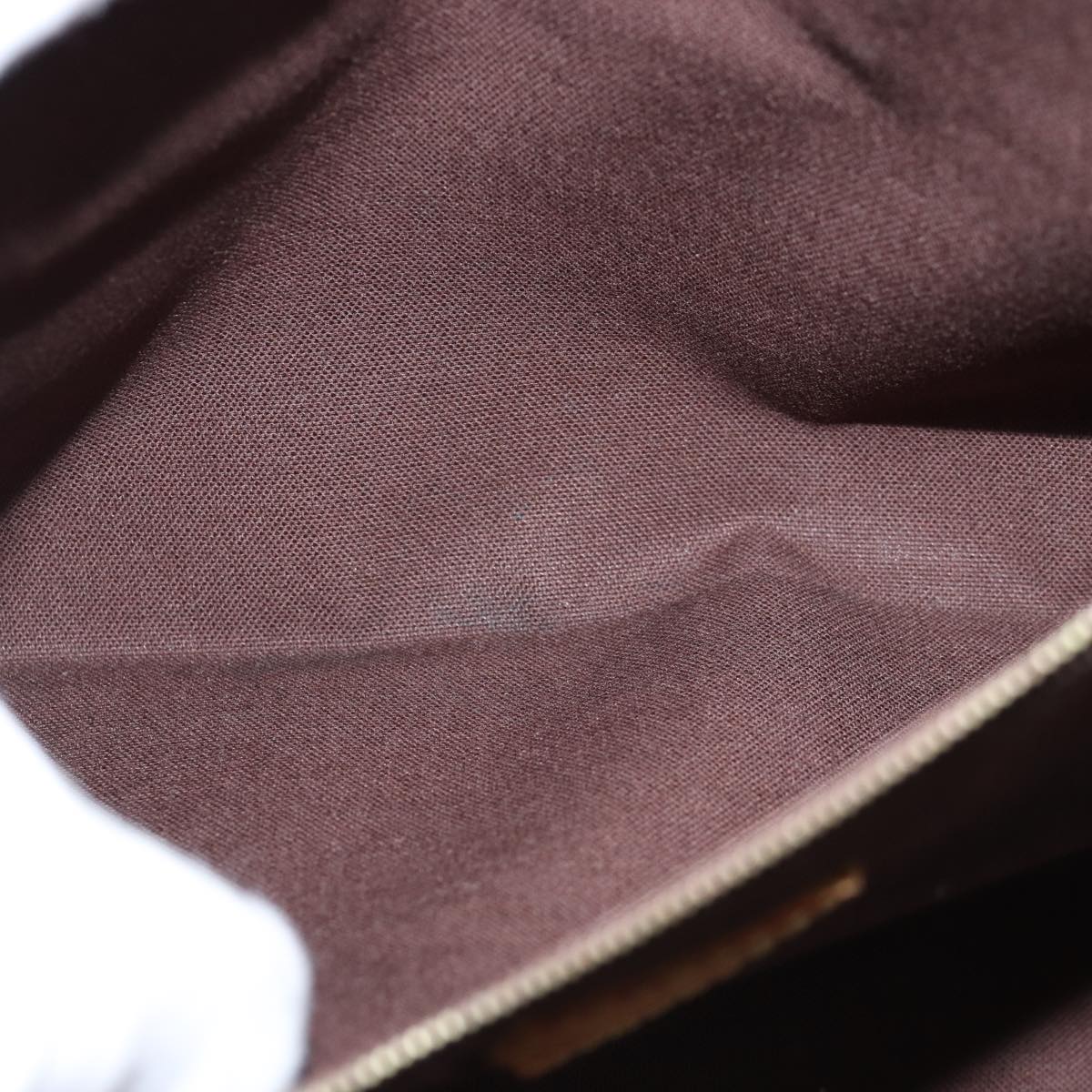 LOUIS VUITTON Monogram Menilmontant MM Shoulder Bag M40473 LV 76060