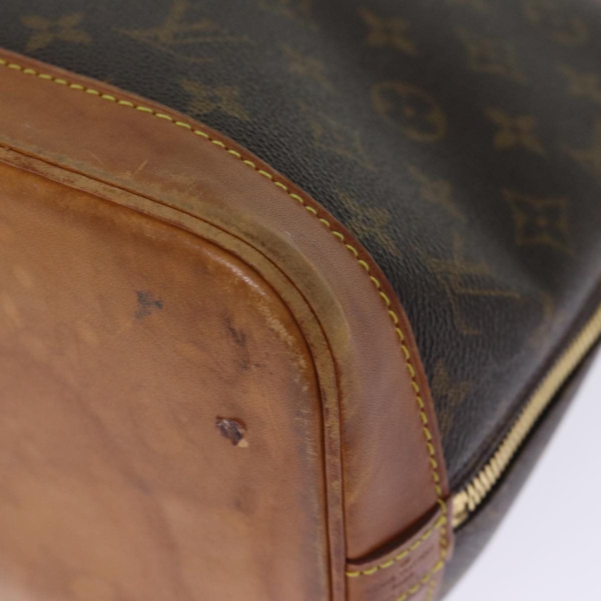 LOUIS VUITTON Monogram Alma Hand Bag M51130 LV 76061