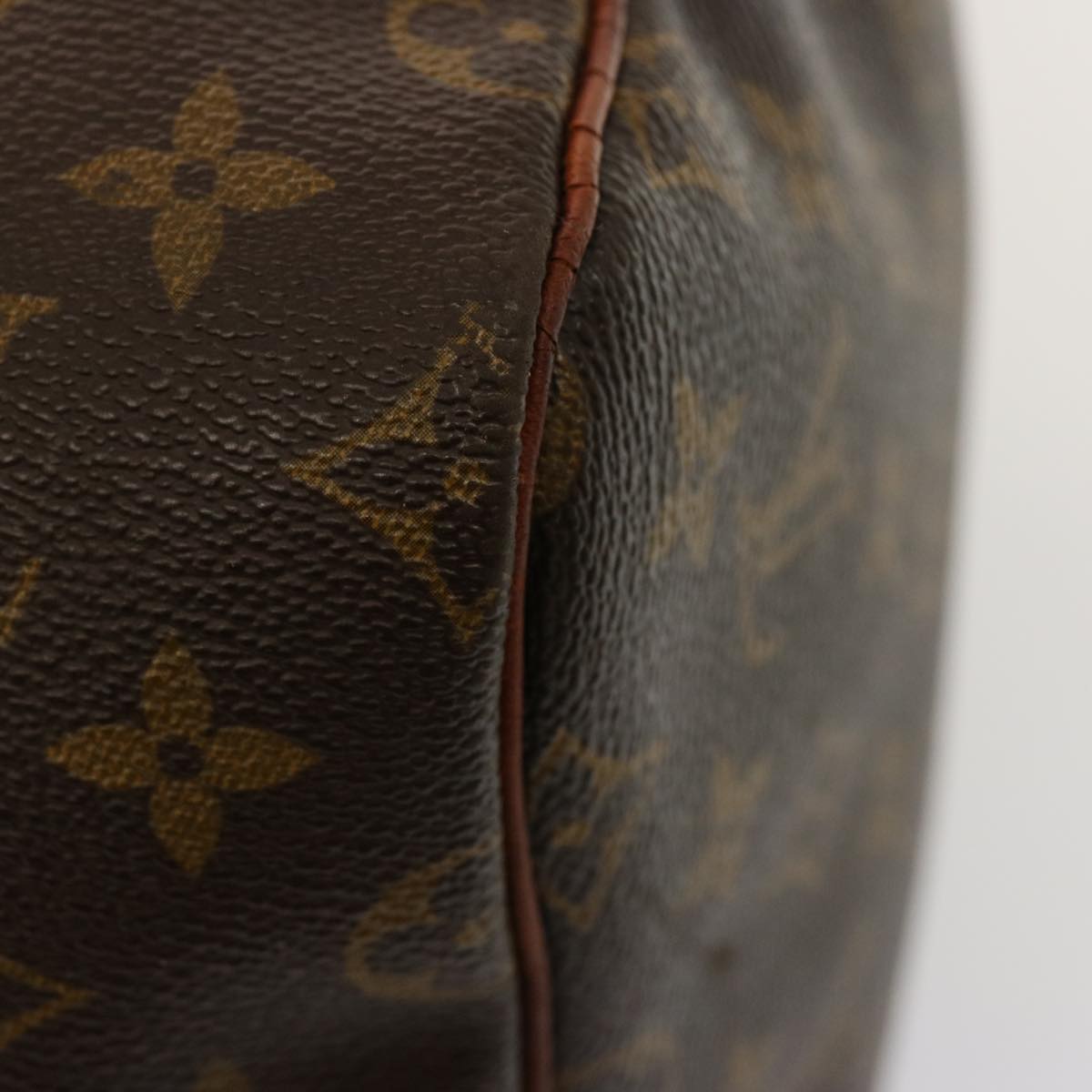 LOUIS VUITTON Monogram Keepall 55 Boston Bag M41424 LV 76066