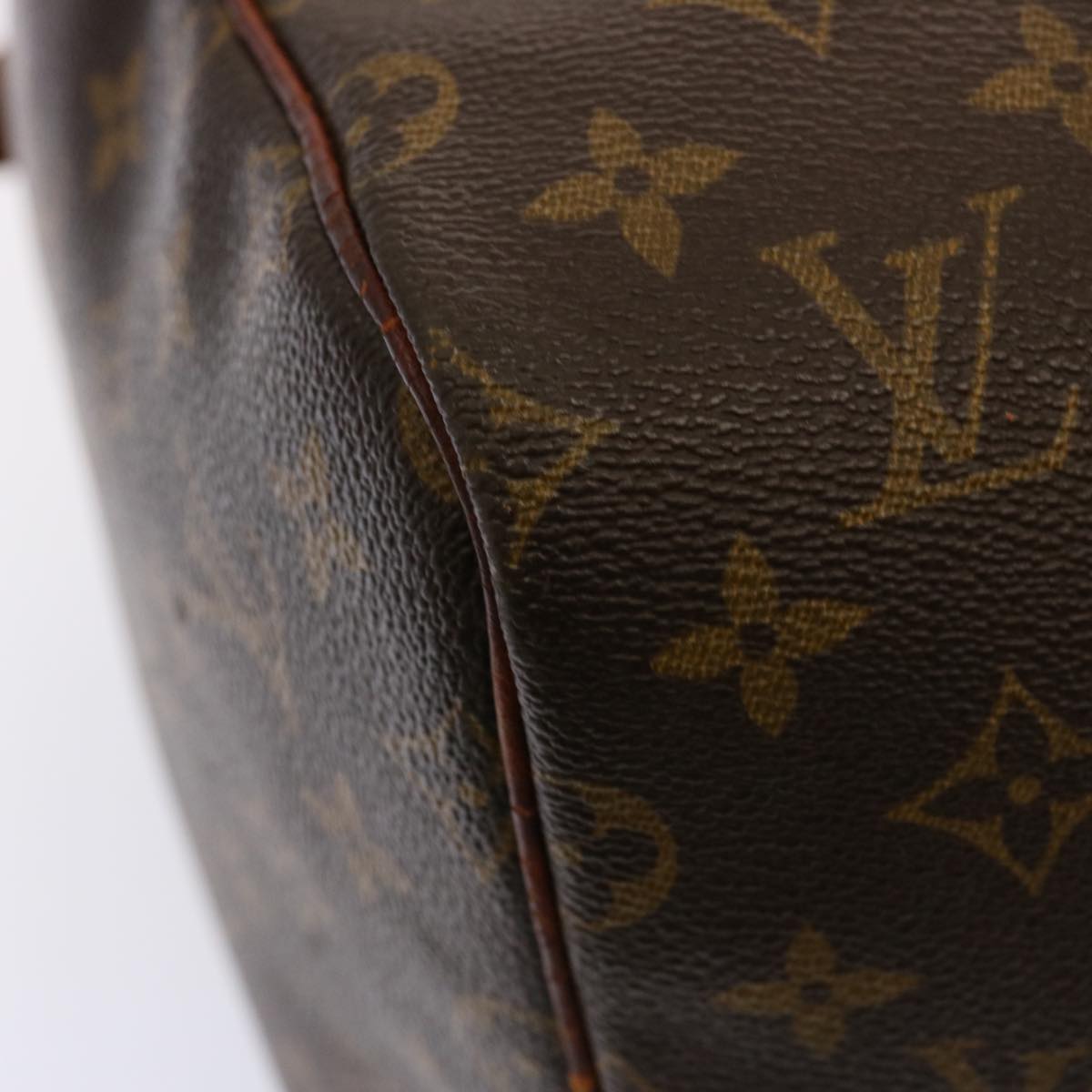 LOUIS VUITTON Monogram Keepall 55 Boston Bag M41424 LV 76066