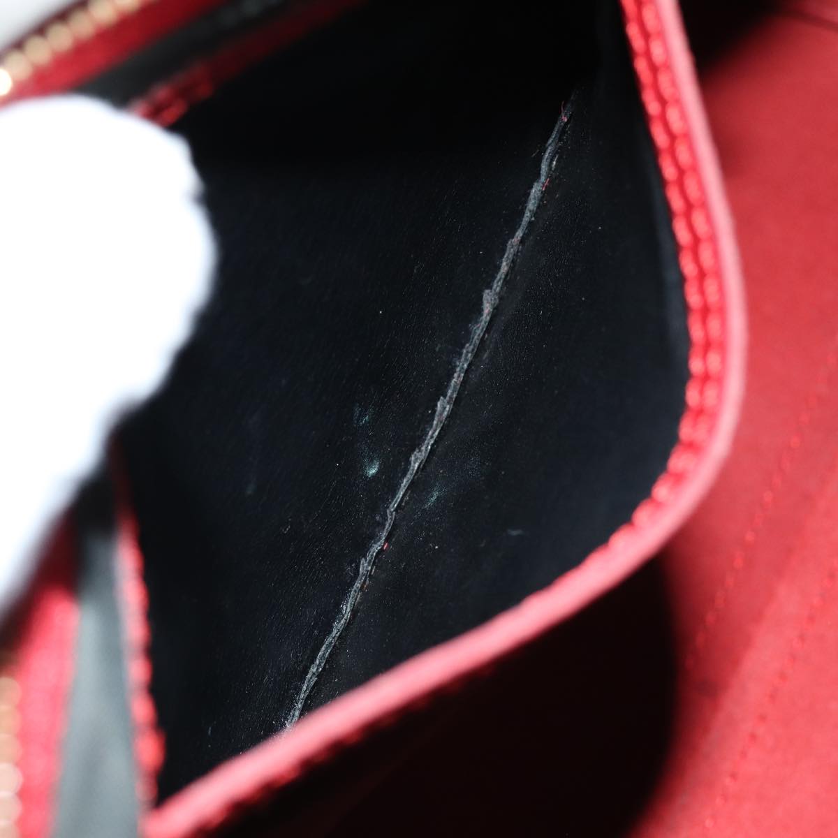 LOUIS VUITTON Epi Speedy 30 Hand Bag Castilian Red M43007 LV 76072