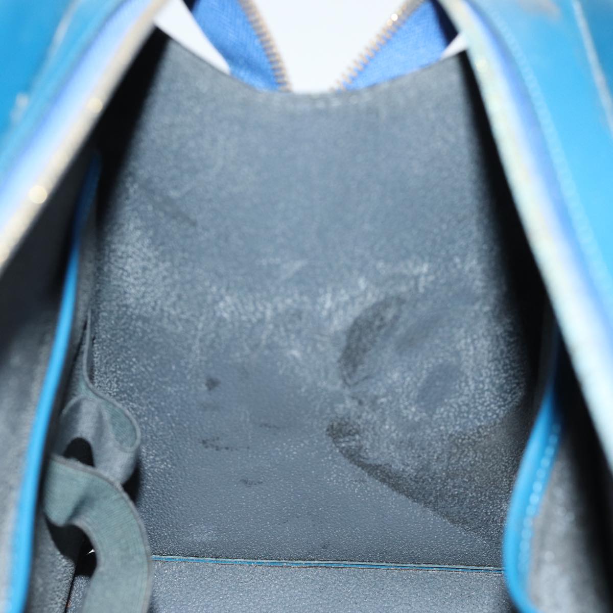 LOUIS VUITTON Epi Riviera Hand Bag Blue M48185 LV 76075