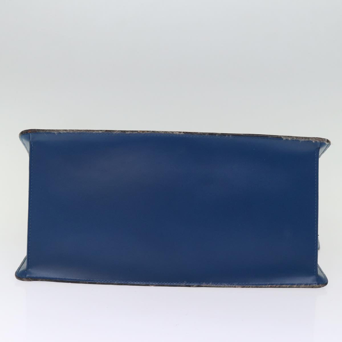 LOUIS VUITTON Epi Riviera Hand Bag Blue M48185 LV 76075