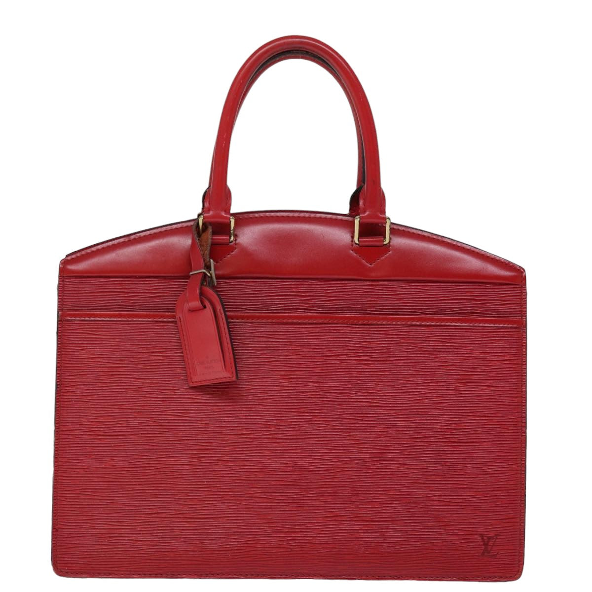 LOUIS VUITTON Epi Riviera Hand Bag Red M48187 LV 76076