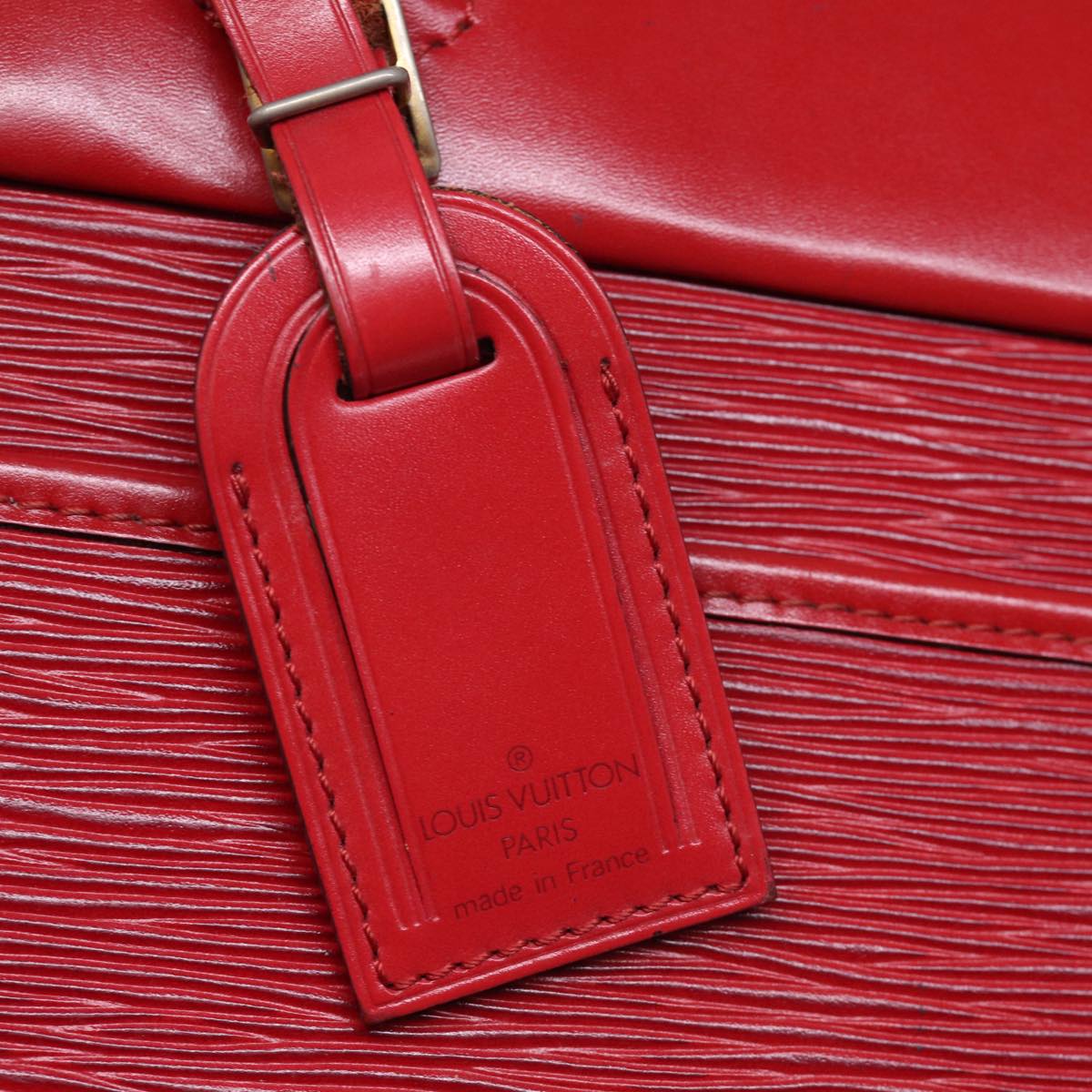 LOUIS VUITTON Epi Riviera Hand Bag Red M48187 LV 76076