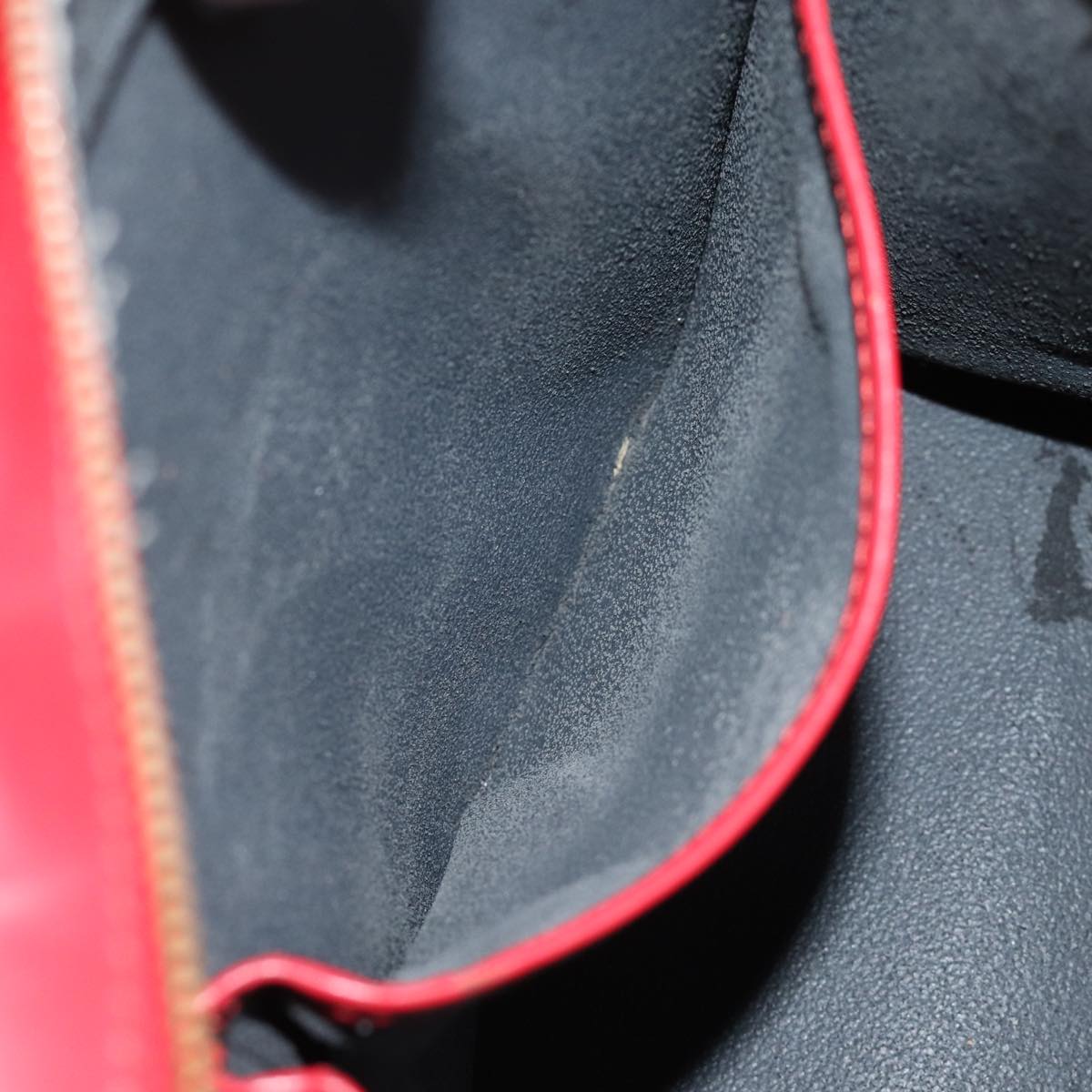 LOUIS VUITTON Epi Riviera Hand Bag Red M48187 LV 76076