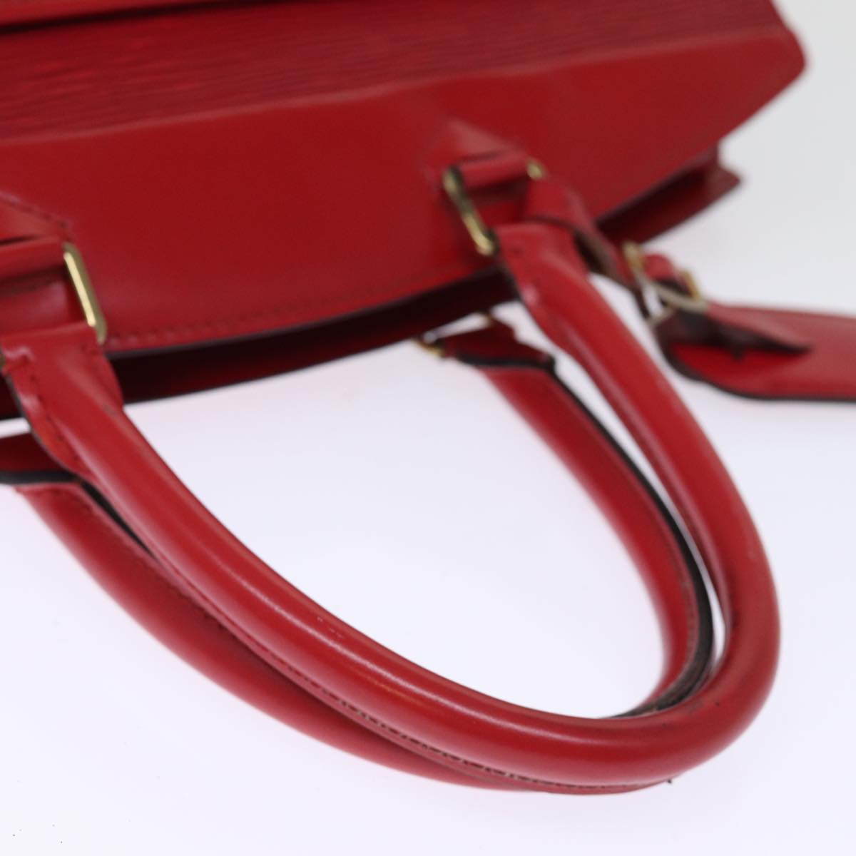 LOUIS VUITTON Epi Riviera Hand Bag Red M48187 LV 76076