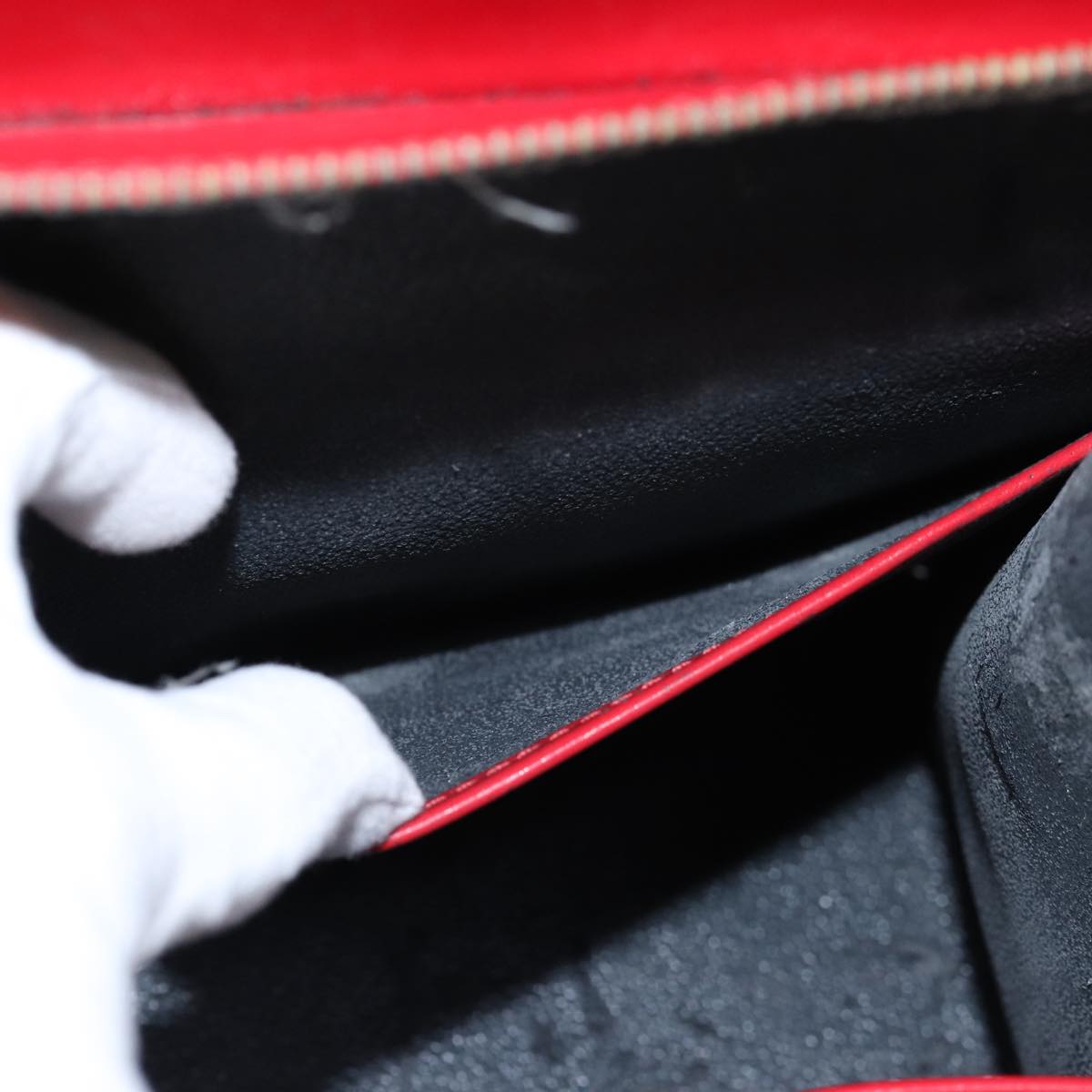 LOUIS VUITTON Epi Riviera Hand Bag Red M48187 LV 76077