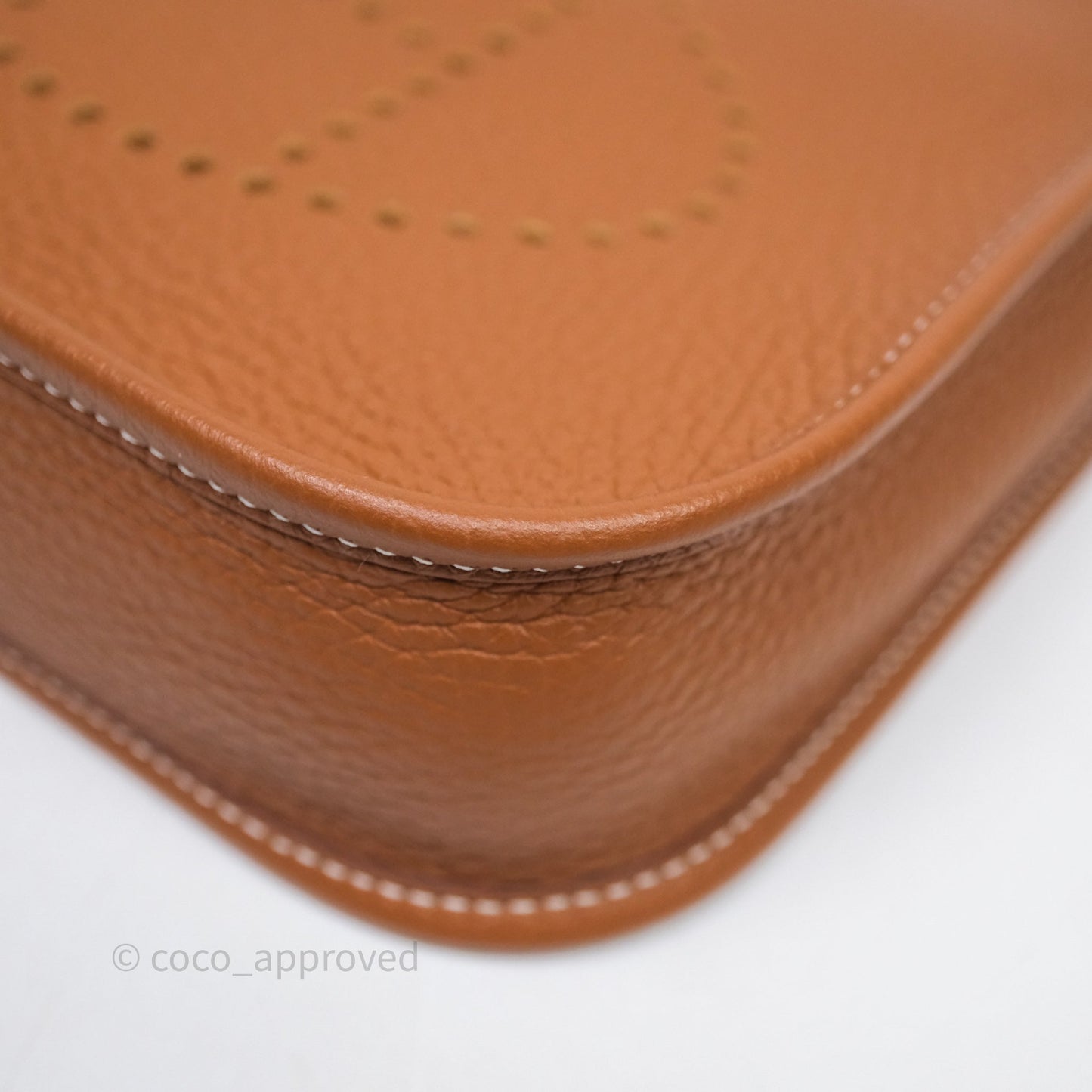 Hermès Mini Evelyne 16 Gold 37 Clemence Palladium Hardware
