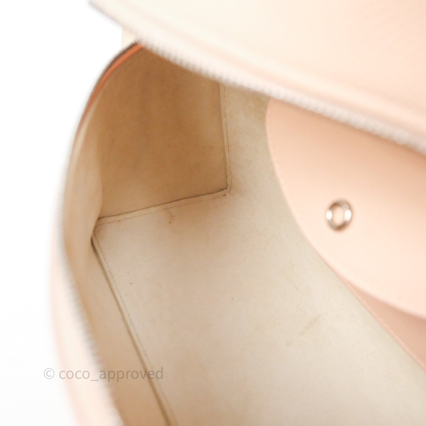 Loro Piana Extra Bag L27 Pink Calfskin Silver Hardware