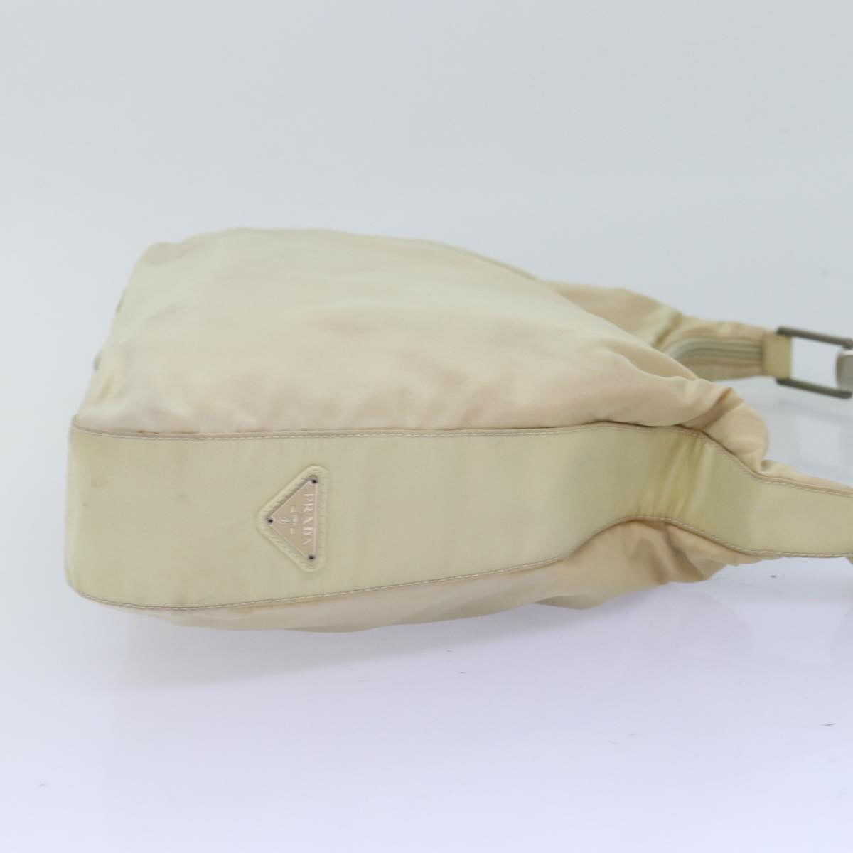 Luxury PradaShoulder Bag Nylon Beige 76122