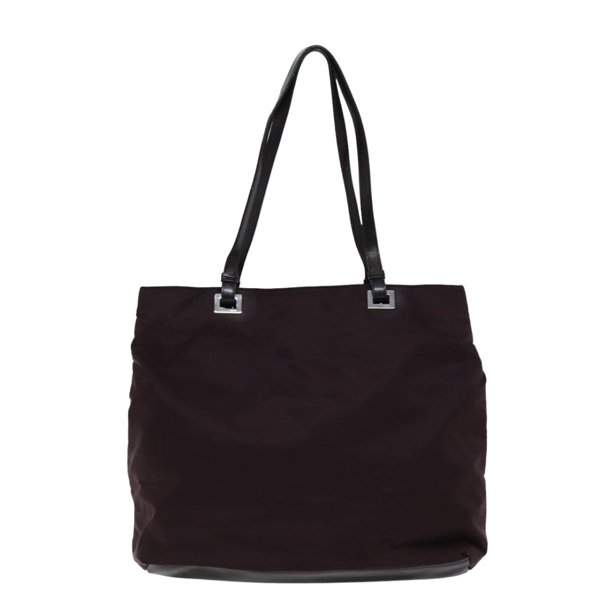 Luxury PradaTote Bag Nylon Bordeaux 76127