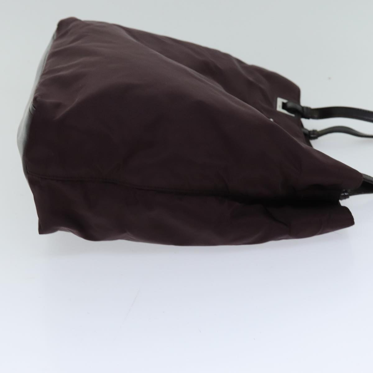 Luxury PradaTote Bag Nylon Bordeaux 76127
