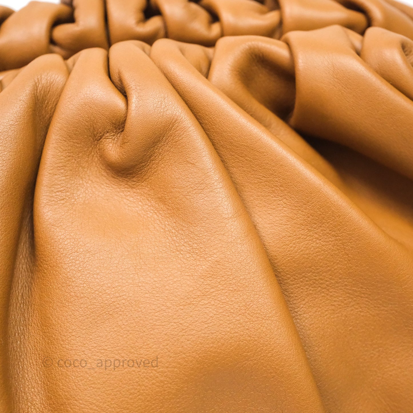 Bottega Veneta The Pouch Camel Butter Calfskin
