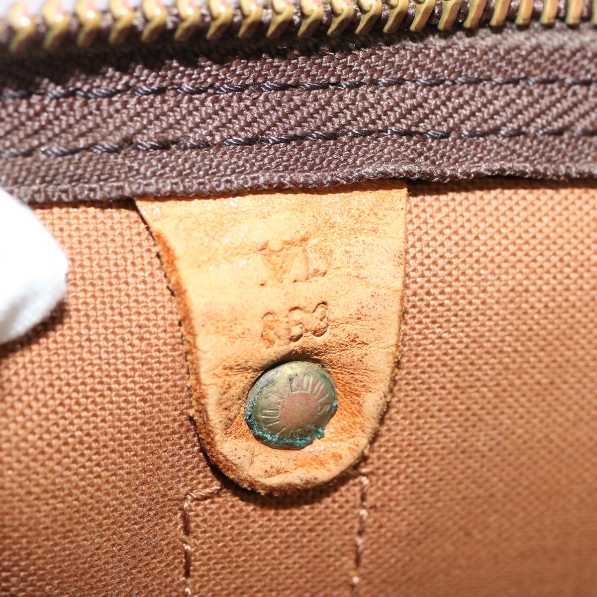 LOUIS VUITTON Monogram Keepall 50 Boston Bag M41426 LV 76152