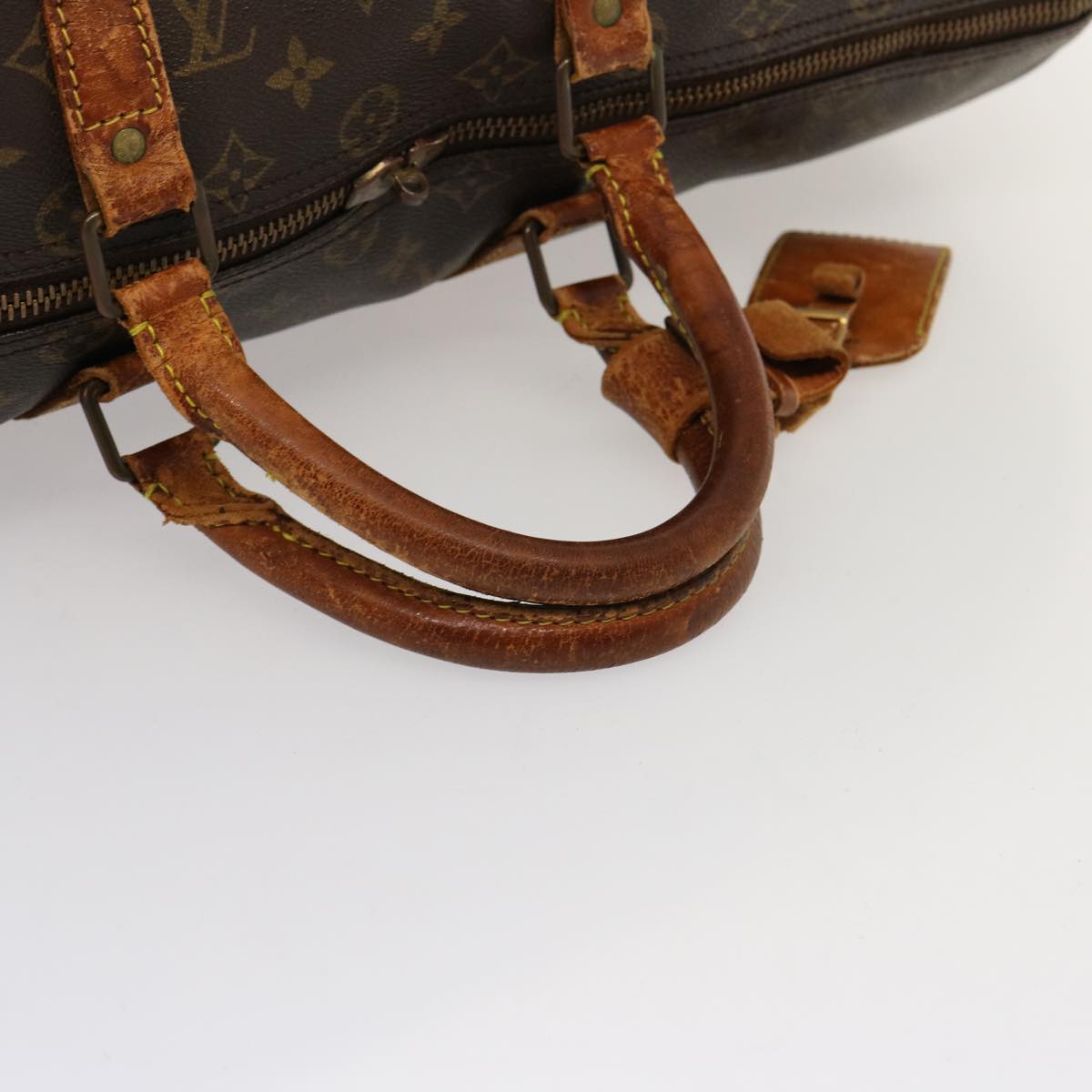 LOUIS VUITTON Monogram Keepall 50 Boston Bag M41426 LV 76152