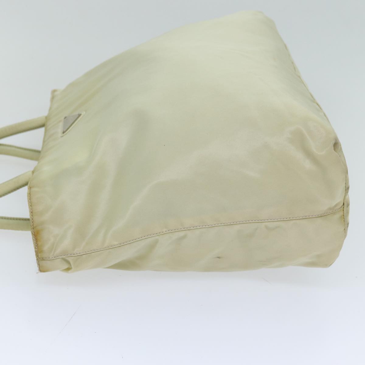 Luxury PradaTote Bag Nylon Cream 76177