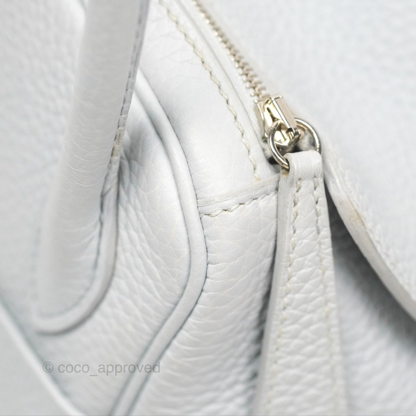 Hermès Lindy 26 Blue Glacier 8U Taurillon Clemence Palladium Hardware