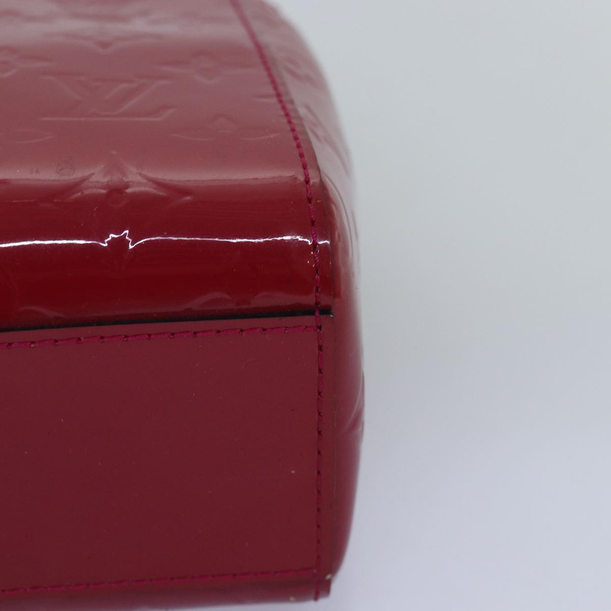 LOUIS VUITTON Monogram Vernis Catalina BB Hand Bag Rose Andian M90016 76190