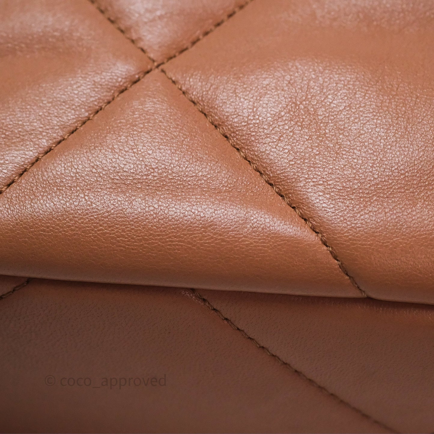 Chanel 19 Small Caramel Mixed Hardware