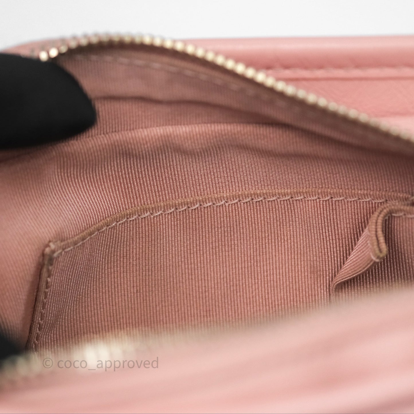 Chanel Small Gabrielle Hobo Quilted Pink Aged Calfskin